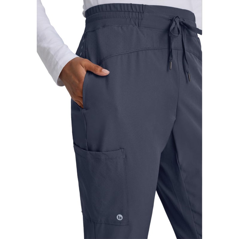 BARCO One Boost Classic Fit Scrub Jogger for Women â€“ Steel, 3-Pocket Mid-Rise Pants w/ 360 Spandex Stretch, Moisture Wicking, Anti-Static and Quick-Shed â€“ Small, Tall Fit - Image 5